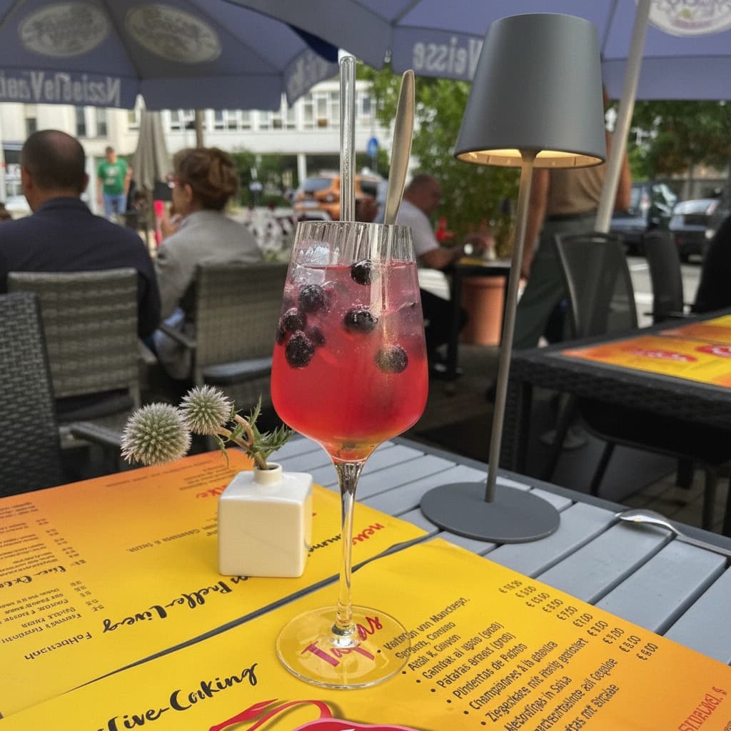 Erfrischende spanische Getränke